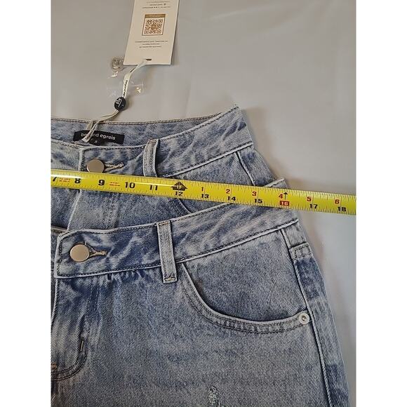 Beyond Egreis Baggy Blue Jeans Double Waist Y2K Size Small (25x35) Skater NWT D8 - Picture 13 of 16